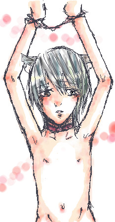 エロ絵茶 ネコ耳少年束縛