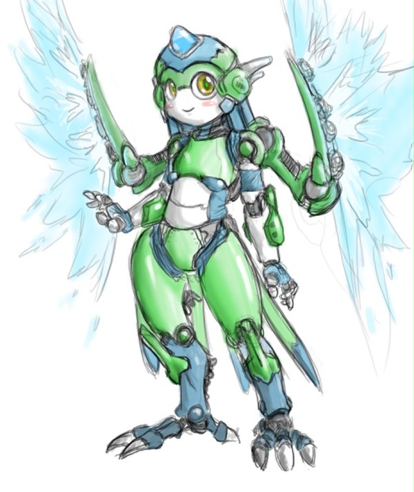 ロボハーピー子