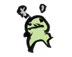 筆ペン カエル2