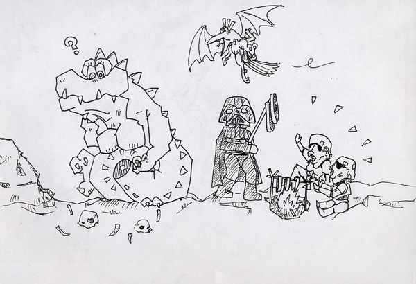 スターウォーズとドラゴン