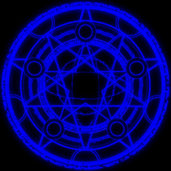 魔方陣（着色後）