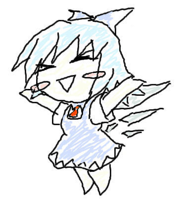 5分で描いた⑨