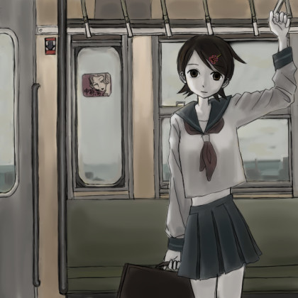 可符香　車内