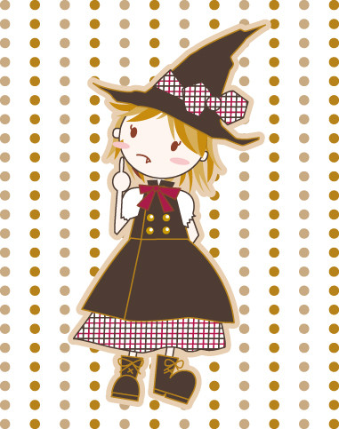 魔女　女の子