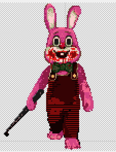 ドット絵ロビー君
