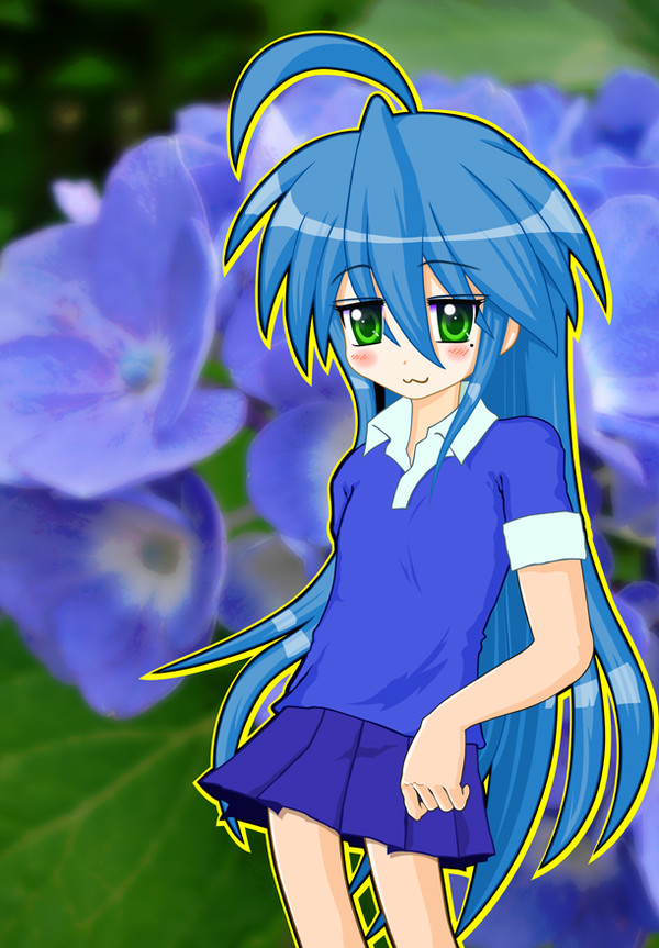 藍だよ　藍！