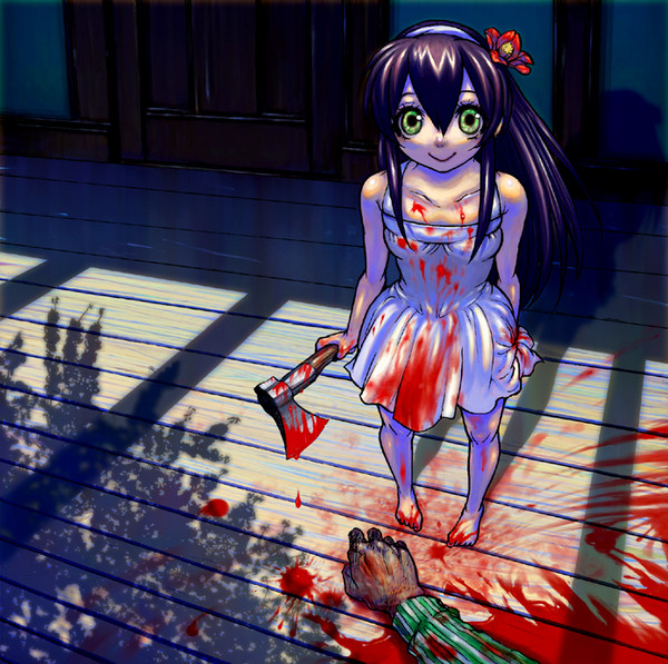 月夜に桜