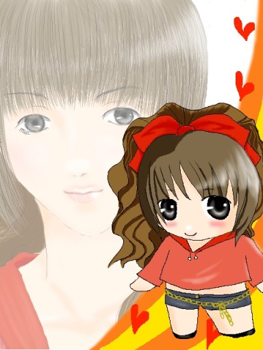 アップが描きたかった