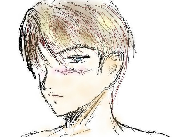 昔書いた小説の主人公。