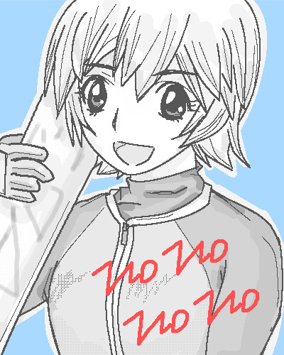 現在購読中の漫画のキャラを描いてみる４　ノノ