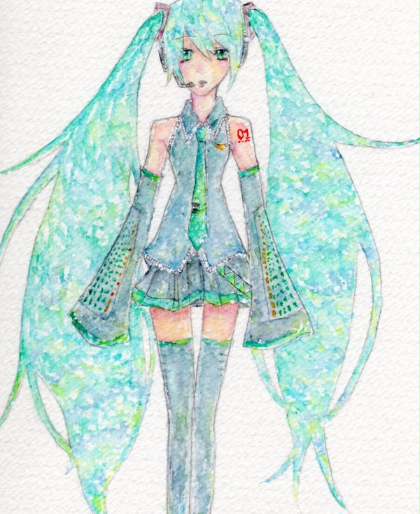 淡く唄う ミク