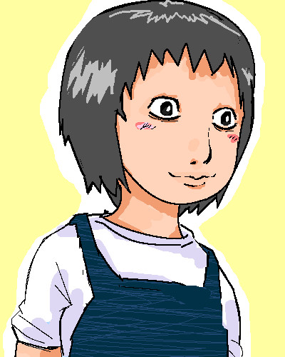 マイナーすぎて伝わらないイラスト　浦安に出てくる本屋の店員