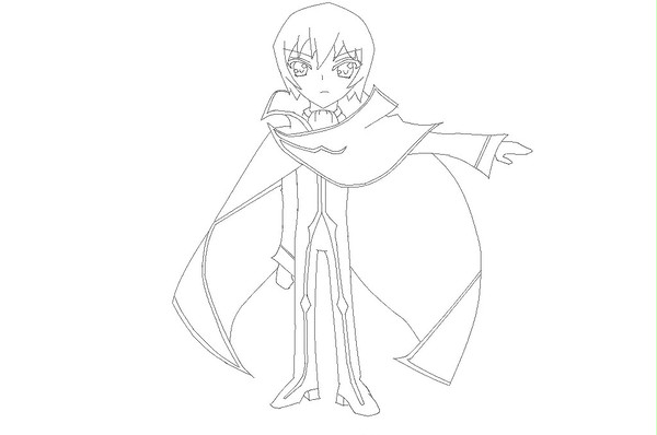チビキャラ風ルルーシュくん