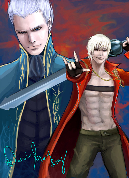 DMC3- Vergil and Dante