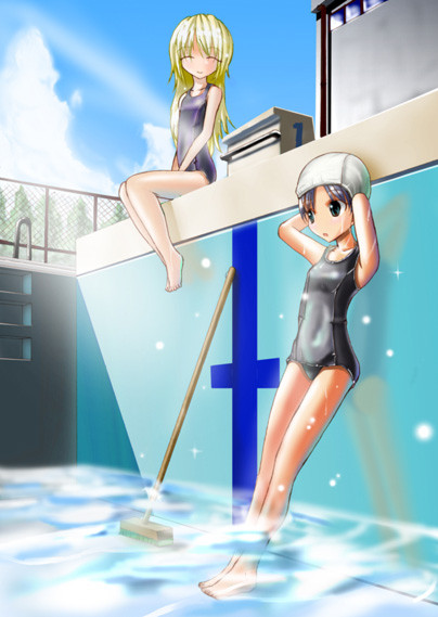 プール掃除