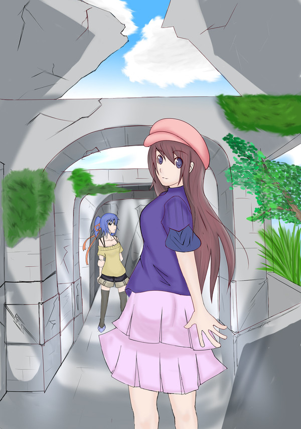 遺跡探検……