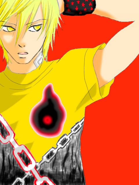 原色Ｔシャツ男子