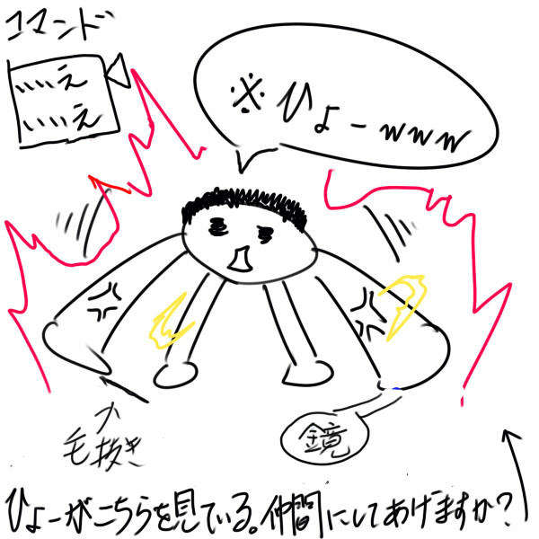 ひょーが現れた！！！