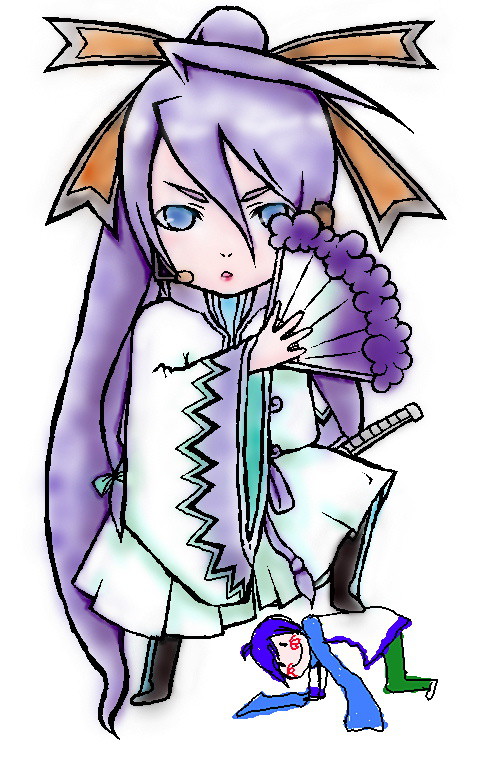 がくぽさん塗ってみた