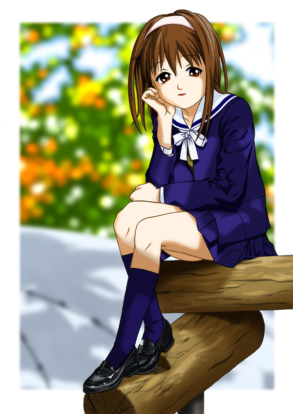 たたずむ女の子