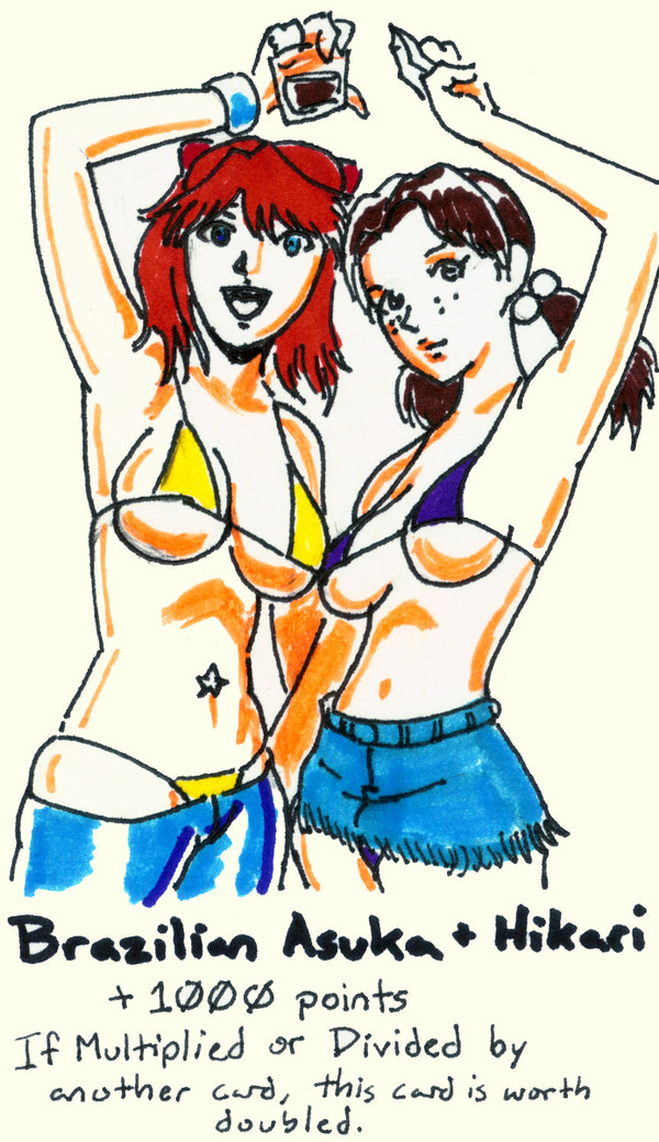 Brazilian Asuka and Hikari