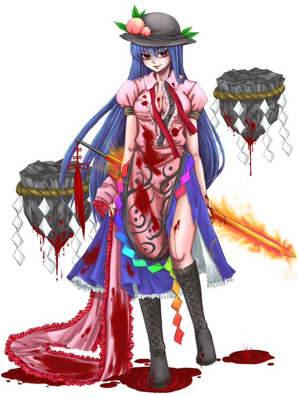 【企画】東方キャラヤンデレ化企画一次/天子【ヤンデレ・微グロ】