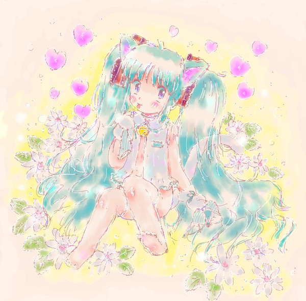 昨日の未完絵を塗ってみた