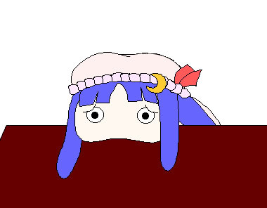 たれぱちゅりー 色をつけてみた