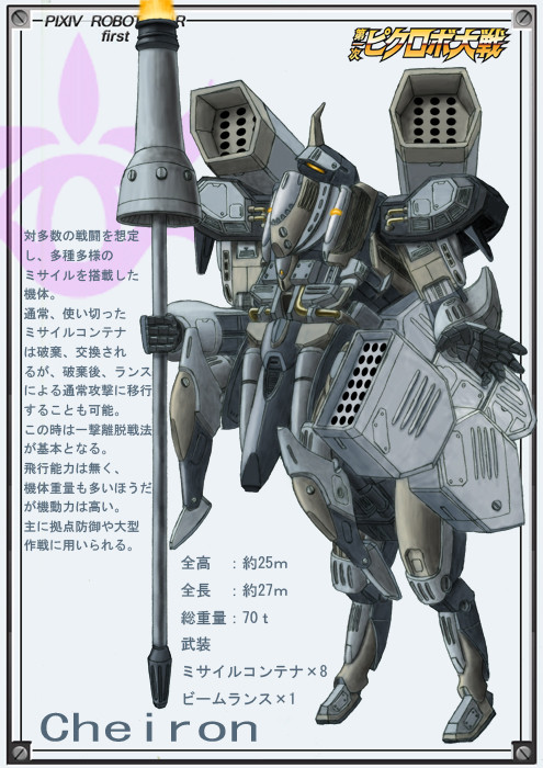 【ピクロボ】Cheiron【弾幕要員】