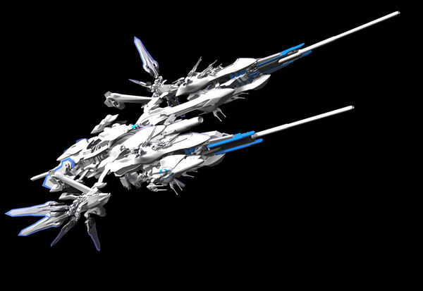 途中の宇宙戦闘艦