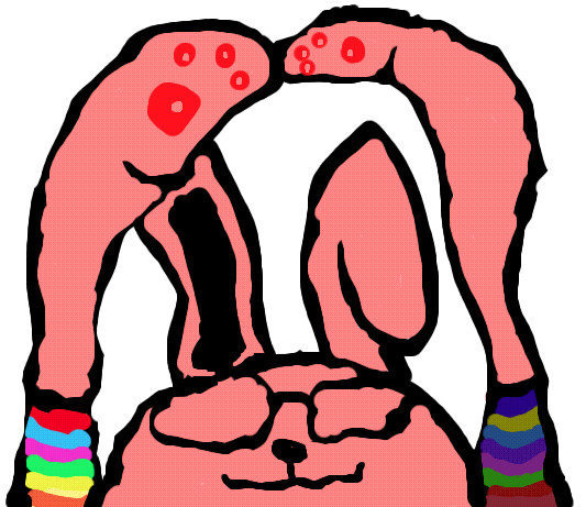 うさぎのつもり