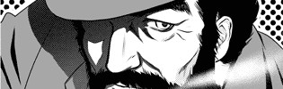 ヒゲの人