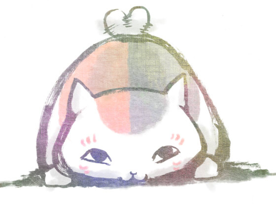 しっぽふりふり