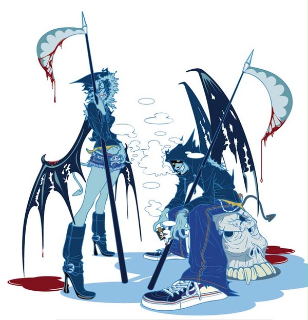 悪魔くん達です