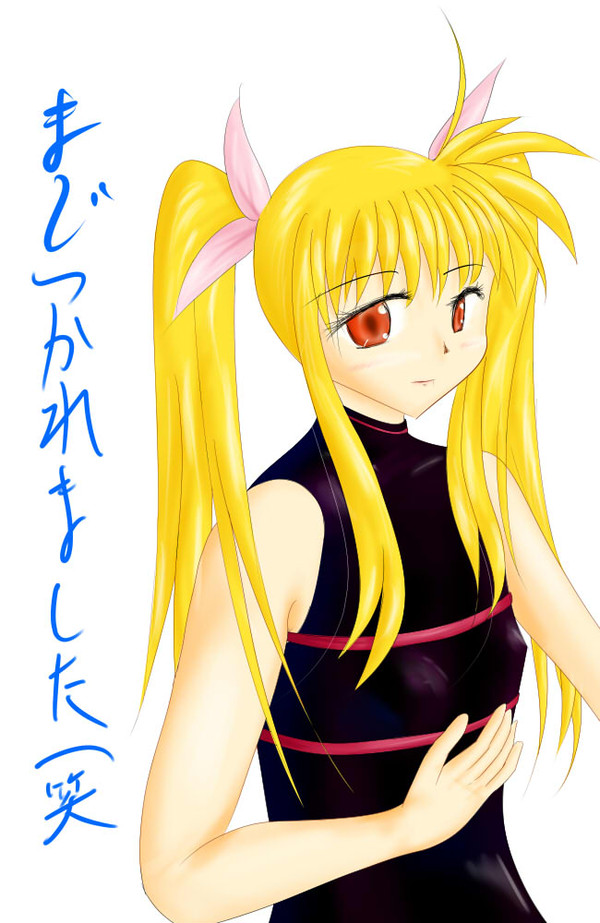 ソニックっぽいフェイトさん練習