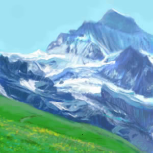 外国の山