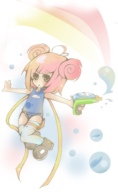 あめと水力採掘機