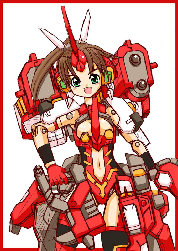 【武装神姫】より、ランちゃん武装形態