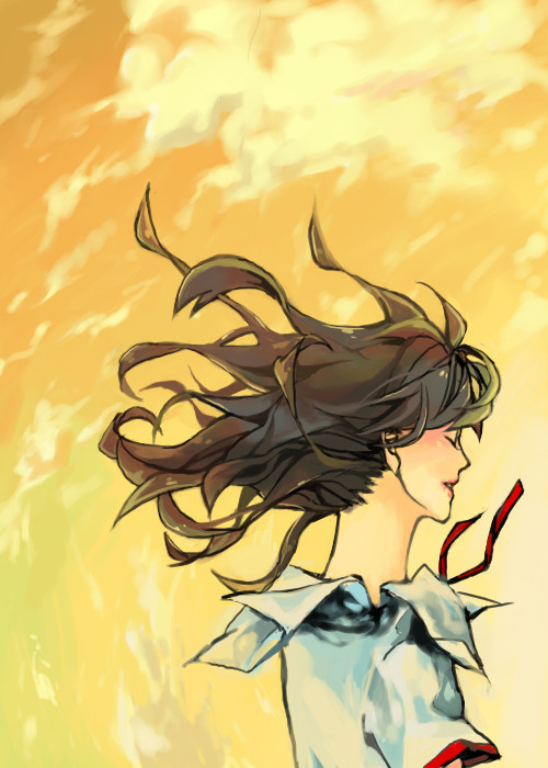 The yellow sky