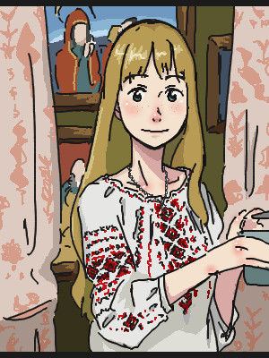 クロアチア娘さん