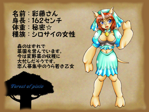ぴく森　『彩藤さん』