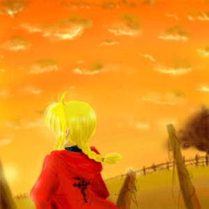 夕暮れ
