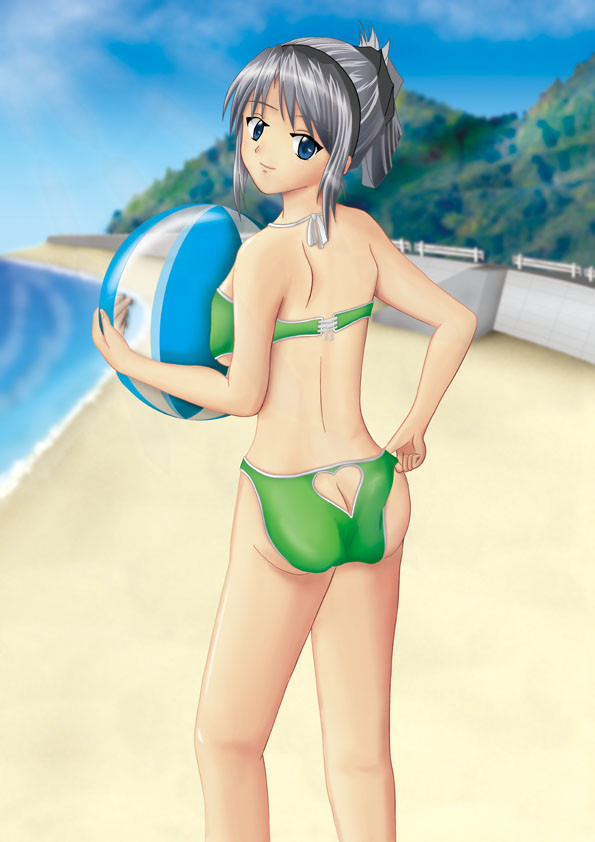 夏の海にて