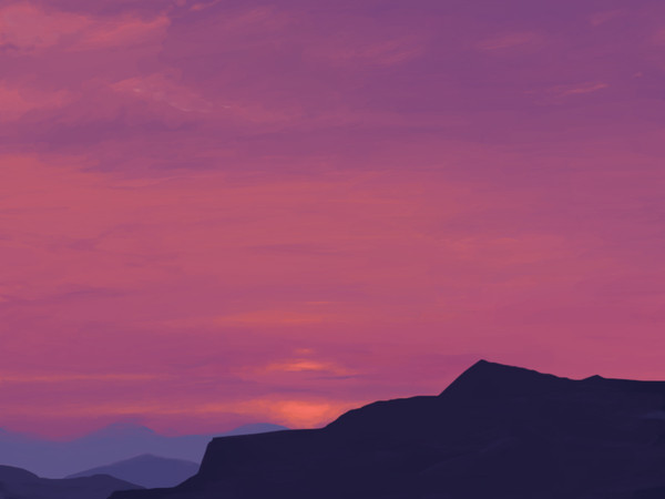 夕空