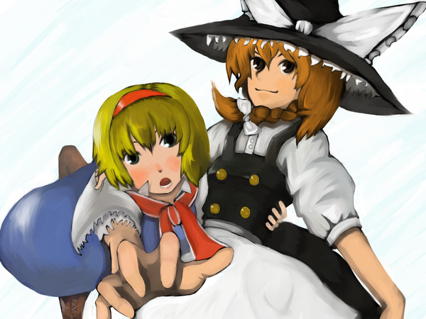 魔理沙とアリス