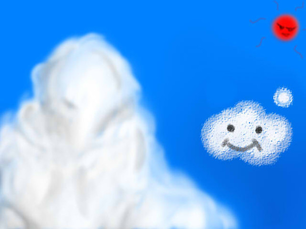 雲を描きたかった