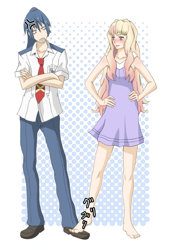 アルト姫とシェリル女王様