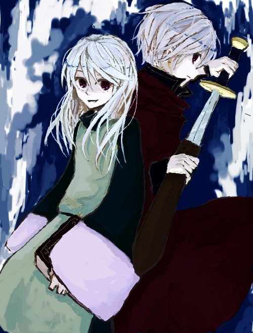 エルフとパラディン