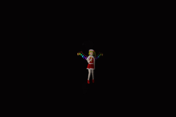 ぽつん