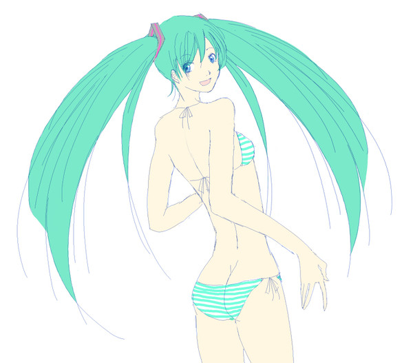 水着ミク